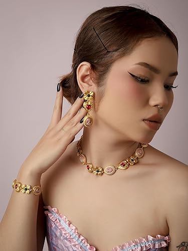 Miniatura 3 de OJERRY Pendientes colgantes de racimo medievales bizantinos para mujer, accesorios de joyería, regalos románticos geniales para mujeres de 30 años