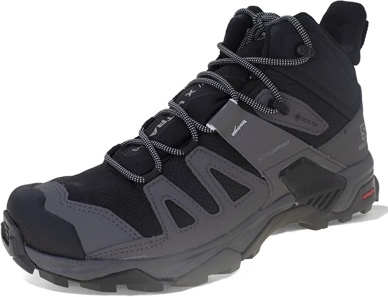 Salomon Mens Salomon Men's X Ultra 4 Mid Gore-tex Hiking Boots for Men