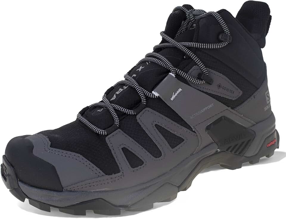 Salomon Mens Salomon Men's X Ultra 4 Mid Gore-tex Hiking Boots for Men