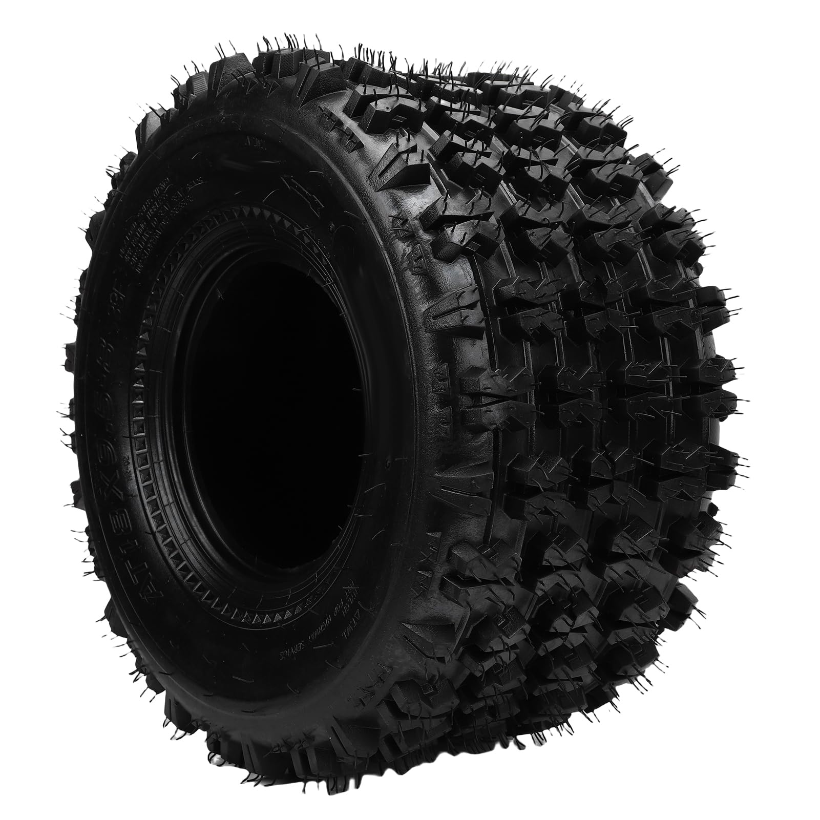 Tbest Koło Podciśnieniowe Gumowa Antypoślizgowa Opona Terenowa 18x9,5 8 Cali do Quadów ATV UTV Wózki Golfowe