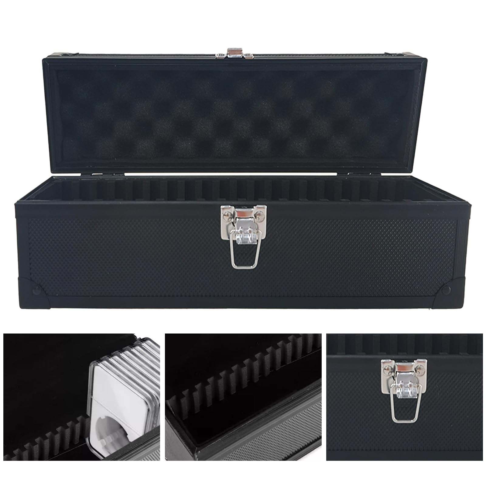 Per NGC Per PCGS Certificato Coin Slab 20 Slot Graded Coin Slab Storage Box Display Stand Trading Coin Holder Organizzatori Caso