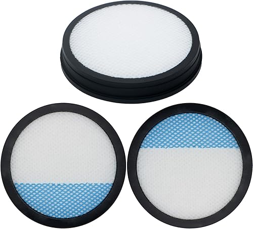 Miniatura 6 de Paquete de 3 filtros de repuesto para aspiradora inalámbrica Ryobi 18V 1 + PBLSV716K, PBLSV716B, PBLSV717K, PBLSV717B, PCL720K, PCL720, Comparar con