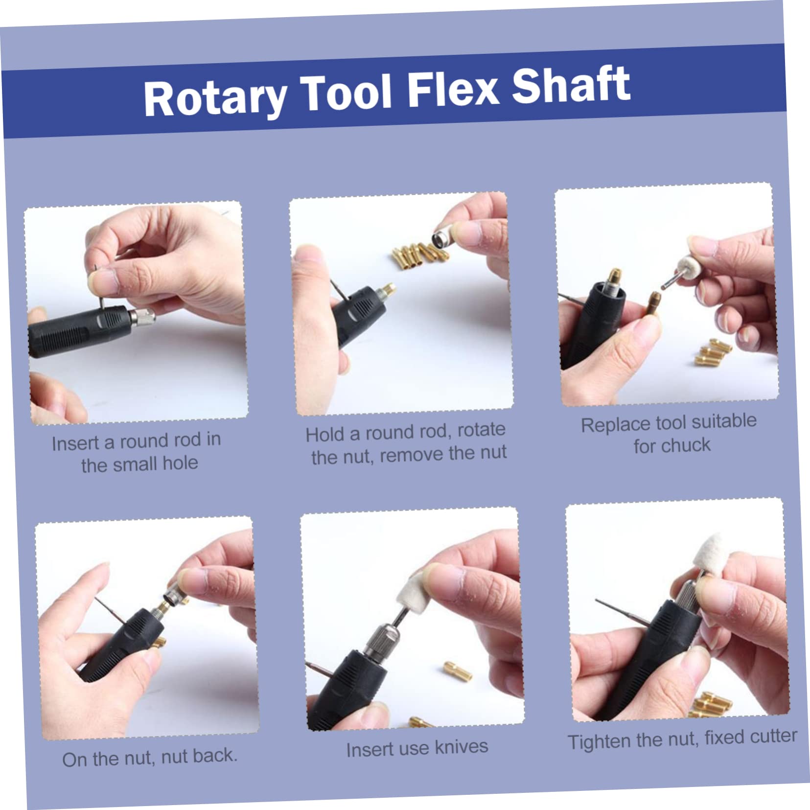 Gadpiparty Flexibles Verlängerungskabel Für Elektrowerkzeuge Flexible Bohrfutter Verbindung Für Rotationswerkzeuge Starke Härte 3,2mm Kupplung Für Schwer Zugängliche Stellen