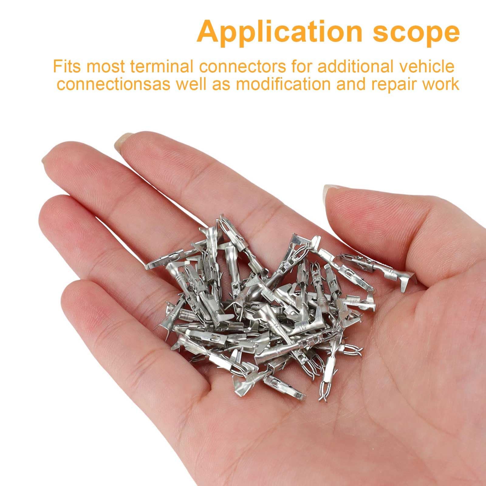 10x Micro Timer Kontakte - Kompatibel Mit VW 103358.01 Für KFZ Verkabelung