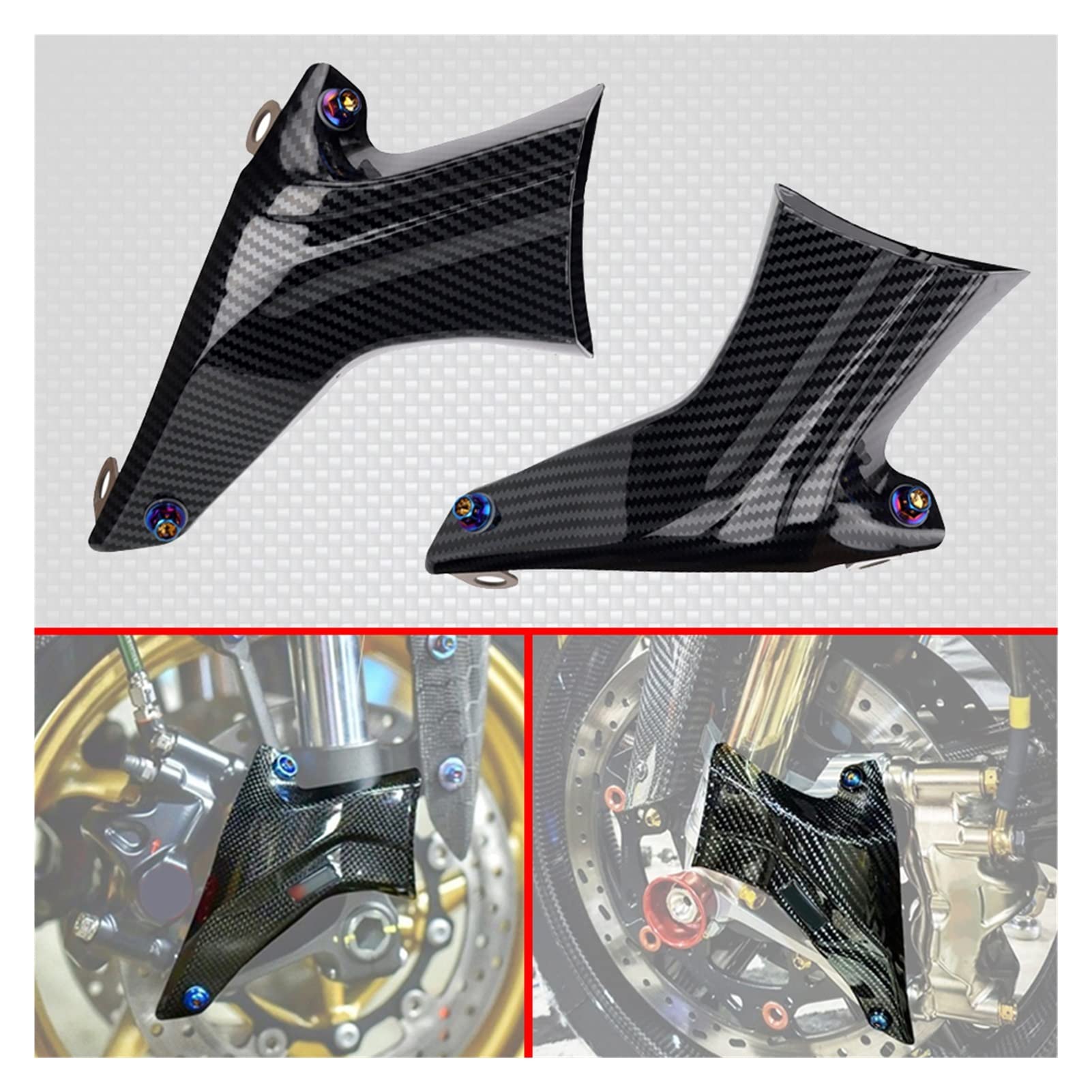 Amazon.co.jp: オートバイブレーキキャリパー空冷ダクト Z1000 Z1000R