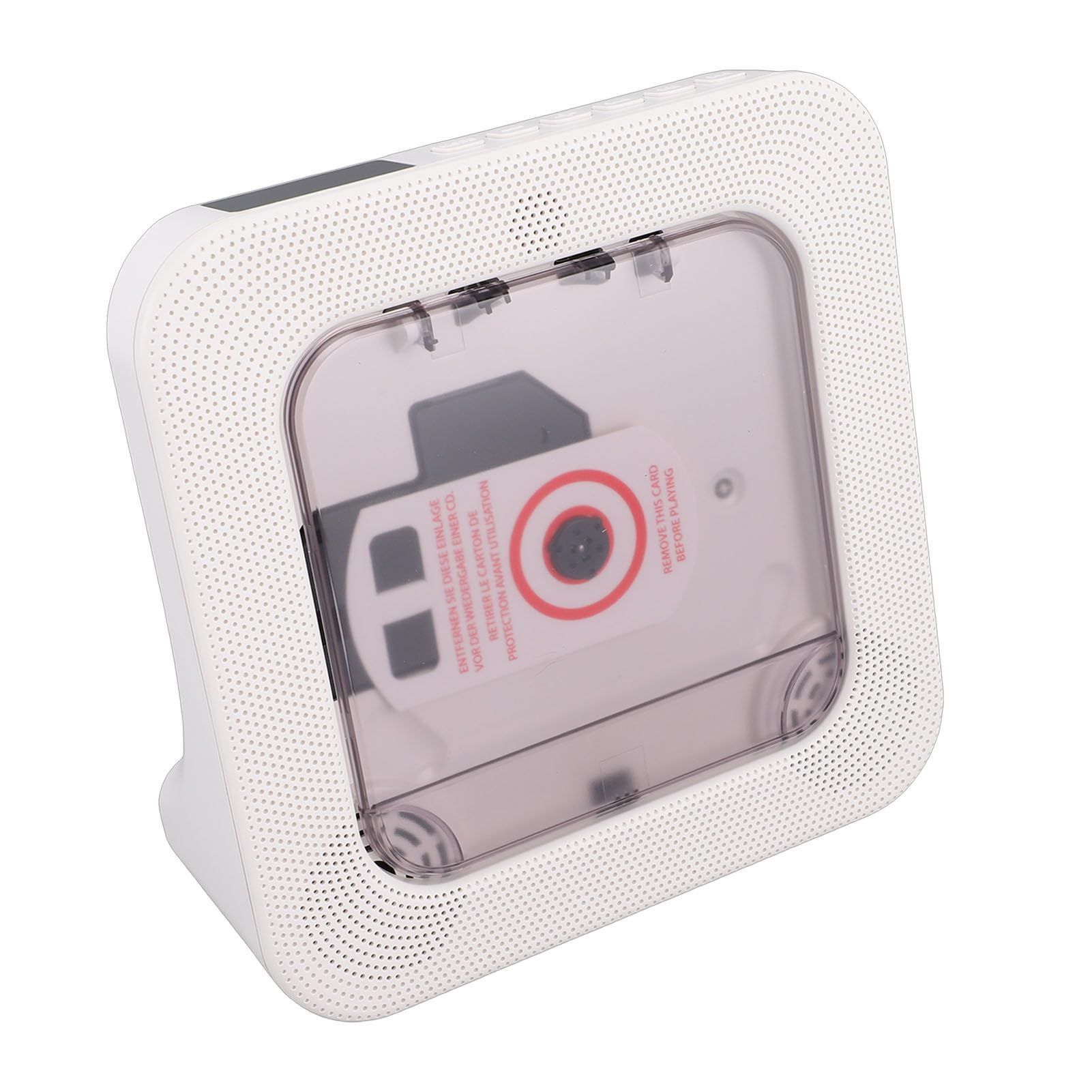 Zunate Przenośny Odtwarzacz CD, Stacjonarny Odtwarzacz CD z Bluetooth 5.3, Pilotem i Wyświetlaczem LED, do Odtwarzania Muzyki w Domu z obsługą Płyt, R, MP3 i WMA