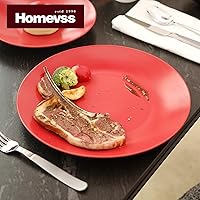 Vista 162 de Colors Life juego de vajilla, exterior negro brillante con interior de color mate