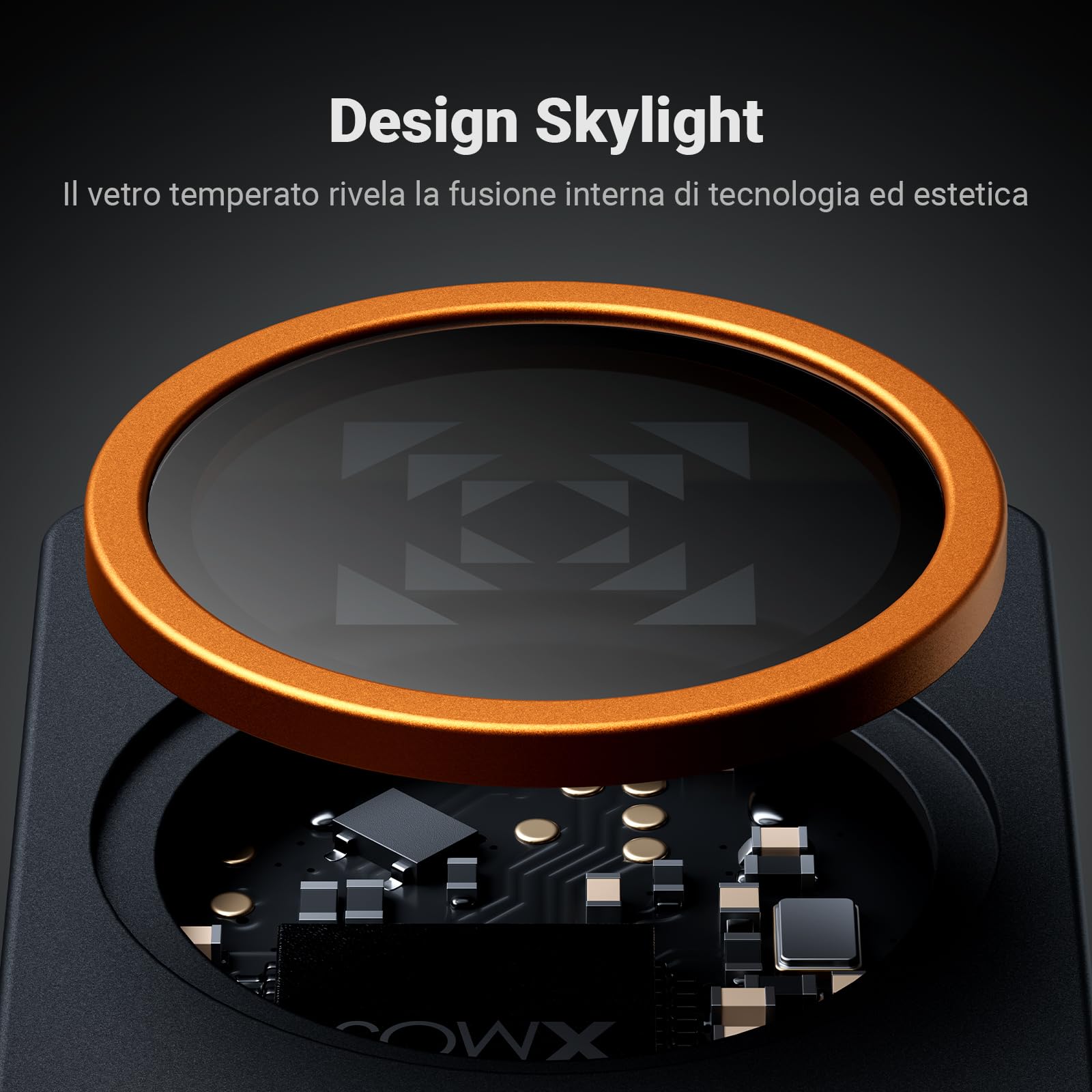 Fosi Audio DS3 USB-C DAC Amplificatore per Cuffie, con Audio Spaziale 7.1 per Gaming, ES9039Q2M XMOS POWERED, DSD512, 3,5 mm Singolo 4,4 mm Bilanciato, per PC/Telefono/PS5/Switch, Nero