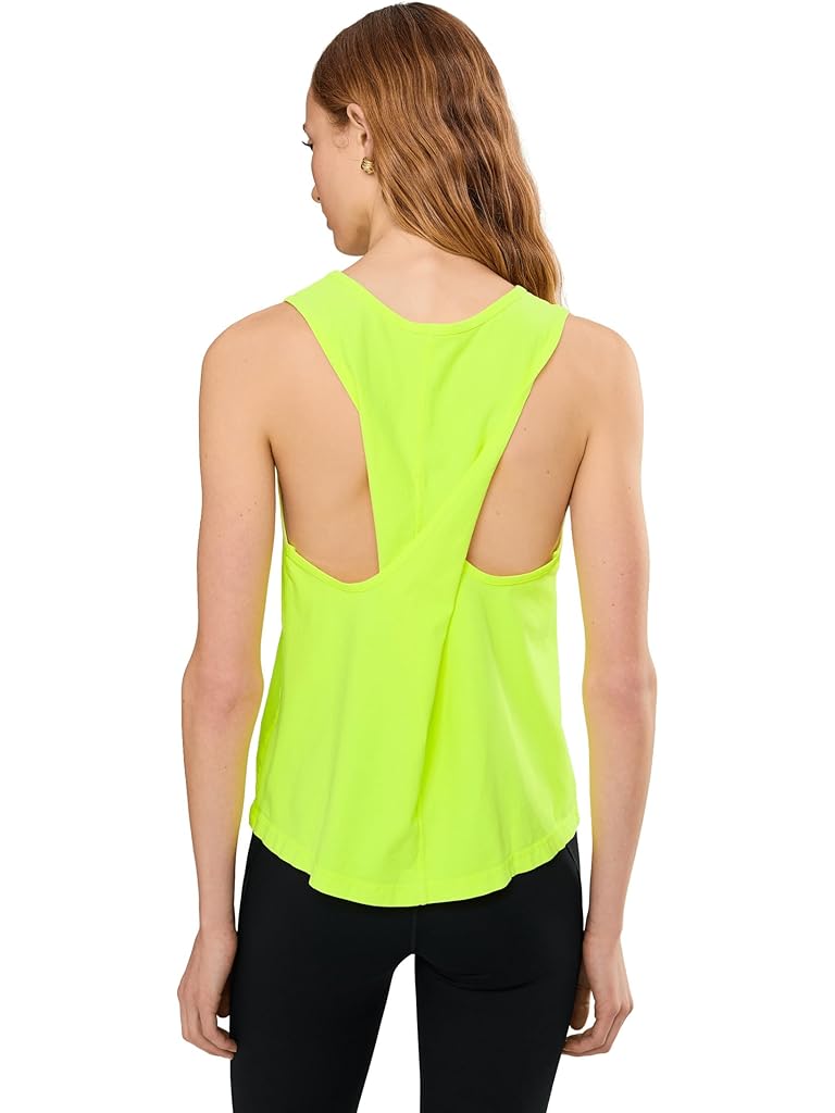 Yellow Free People Hot Shot Twist Tank