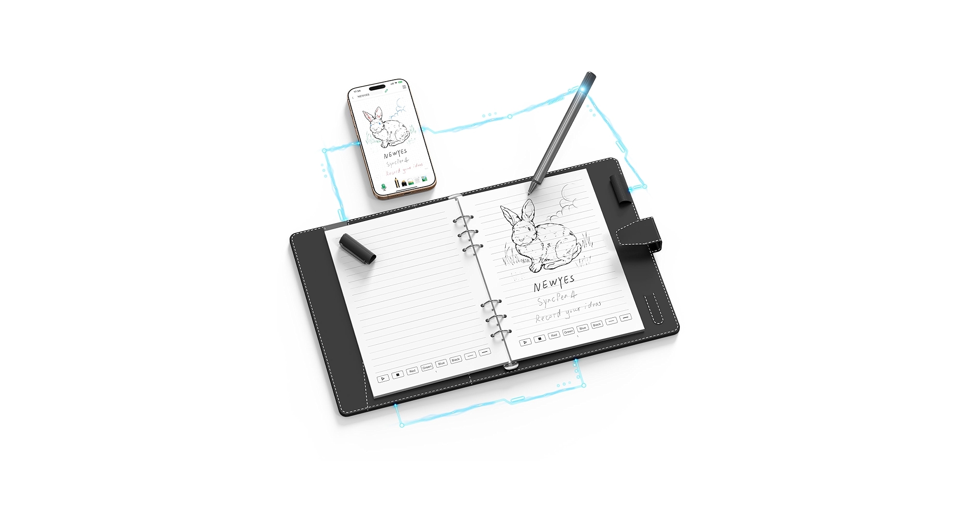 NEWYES sync pen 4 スマートペン 電子ノート Amazon | NEWYES sync pen 4 スマートペン 電子ノート インク