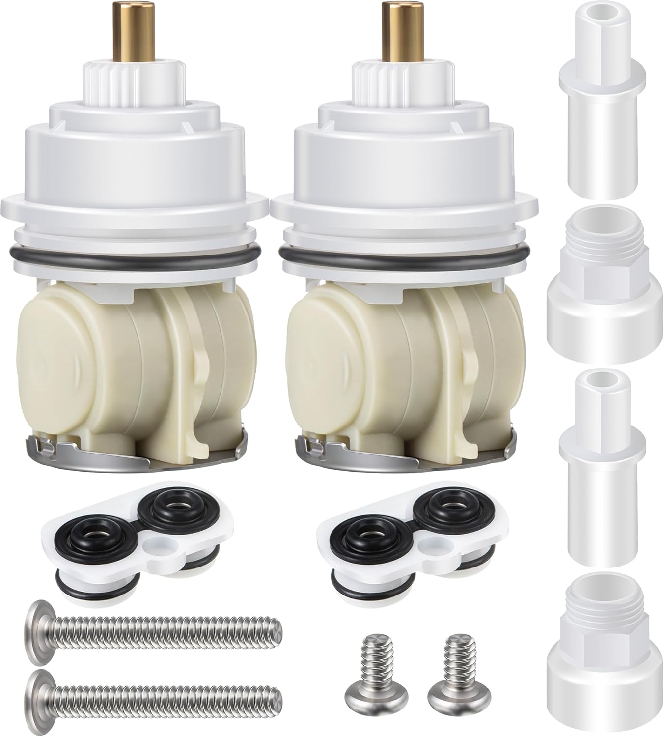 Enhon 2 Pack Shower Cartridge Replacement Assembly, Replacement for