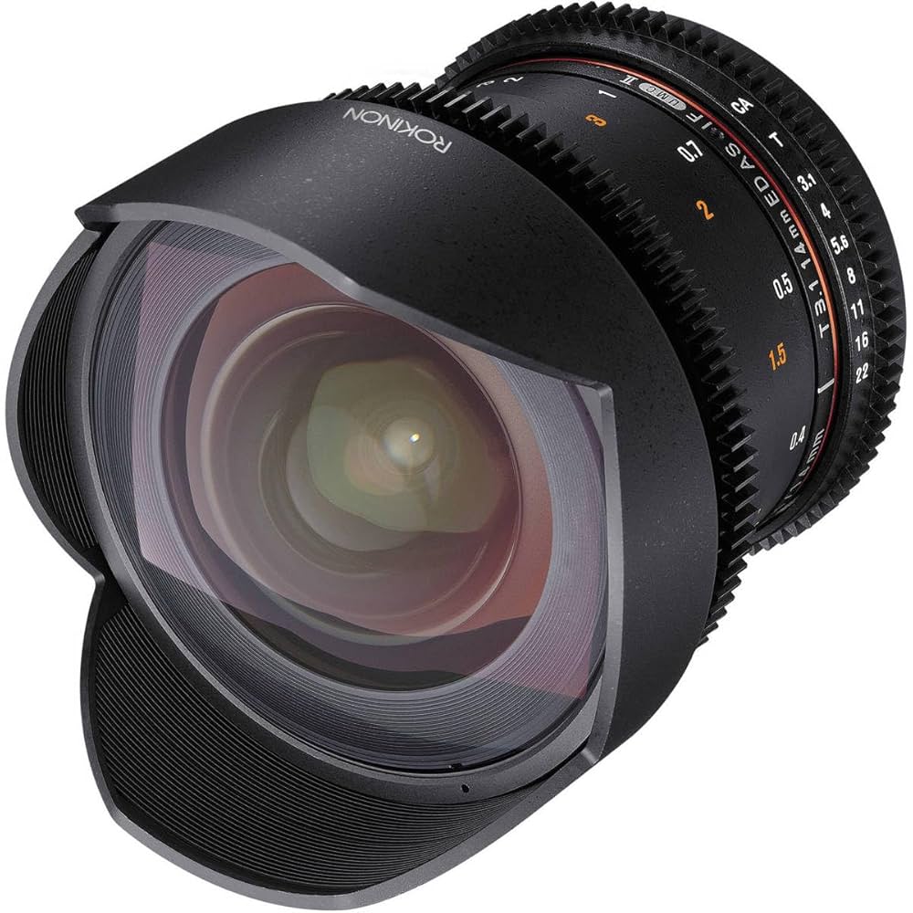 レンズ(単焦点) Rokinon Cine DS DS14M-C 14mm T3.1 ED AS 14mm T3.1 Full Frame Ultra Wide Angle Cine DS - Rokinon
