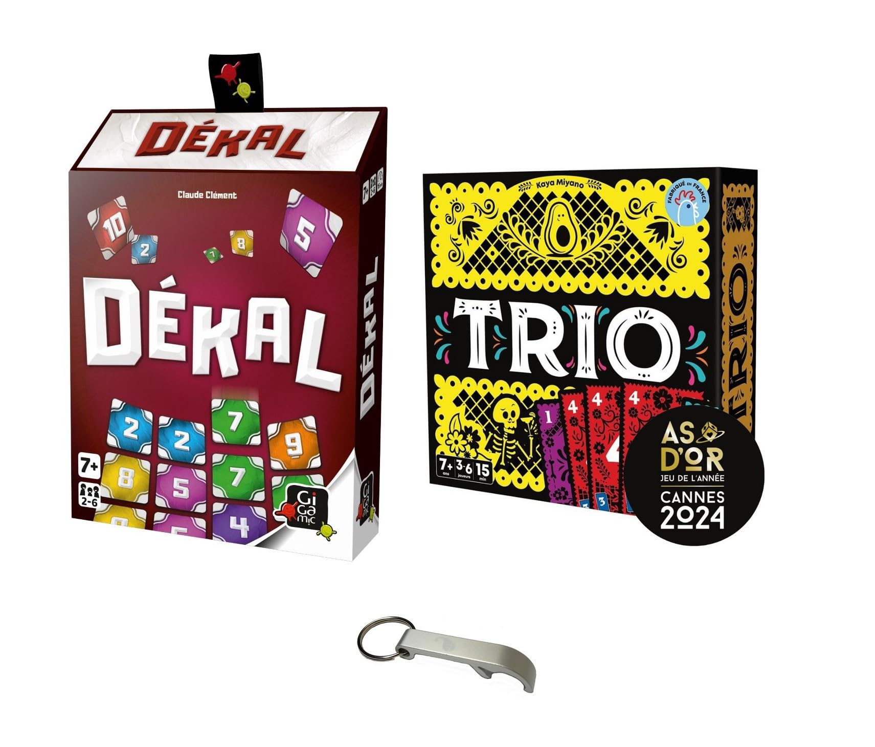 Lot Dekal + Trio Version Française + 1 Decap Blumie (Dekal + Trio)