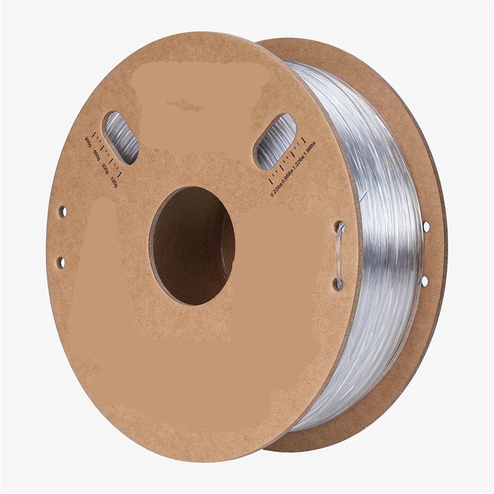3D-Drucker Filament 3D-Drucker-Filament, 1,75 mm, kg, transparent, starr, for alle Drucker