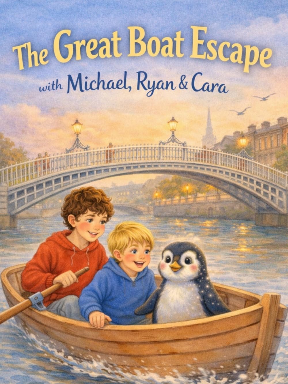 The Great Boat Escape: A Magical Adventure on Dublin’s River Liffey: 1 (The Michael, Ryan & Cara Adventures)