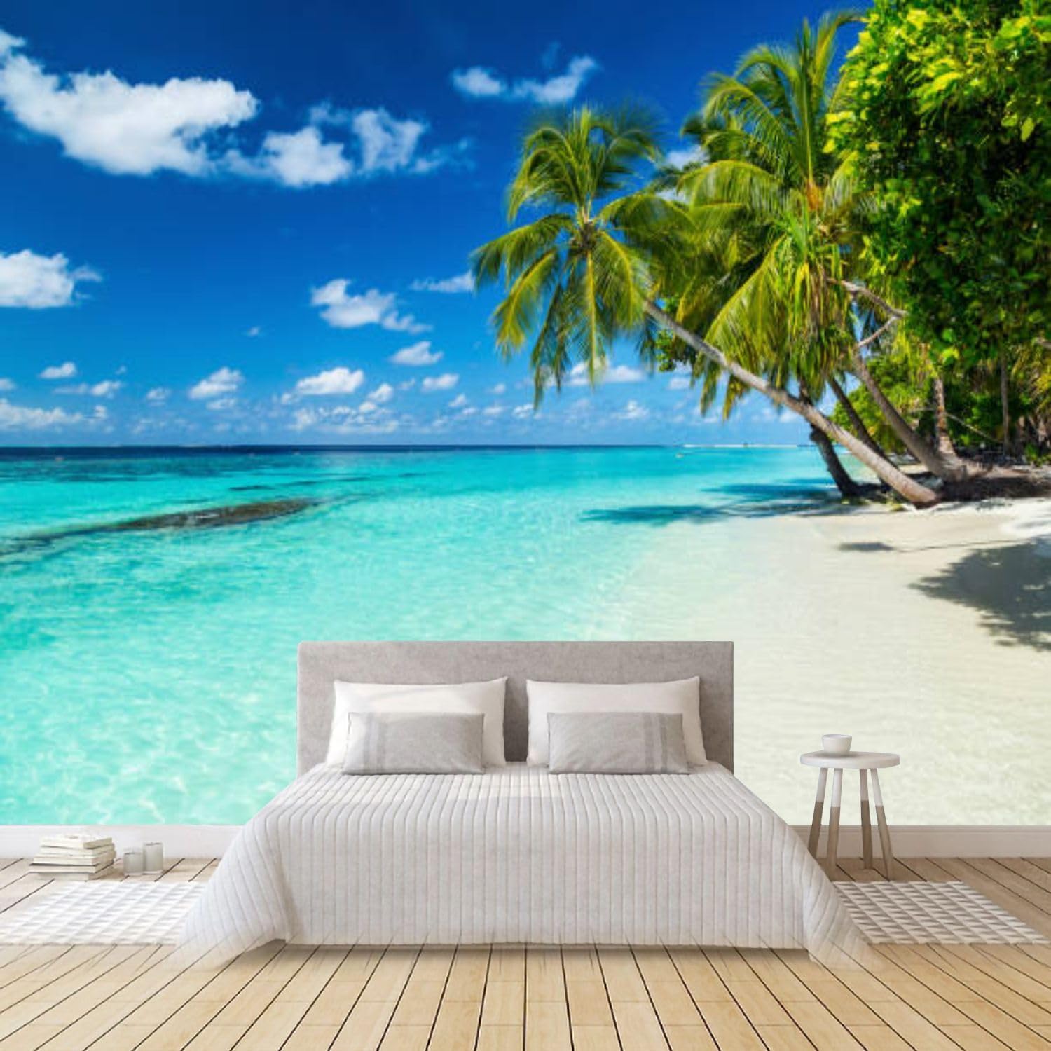 Custom Wallpaper Beach Wallpaper Removable Large Wall Mural Home Decor for Living Room Bedroom