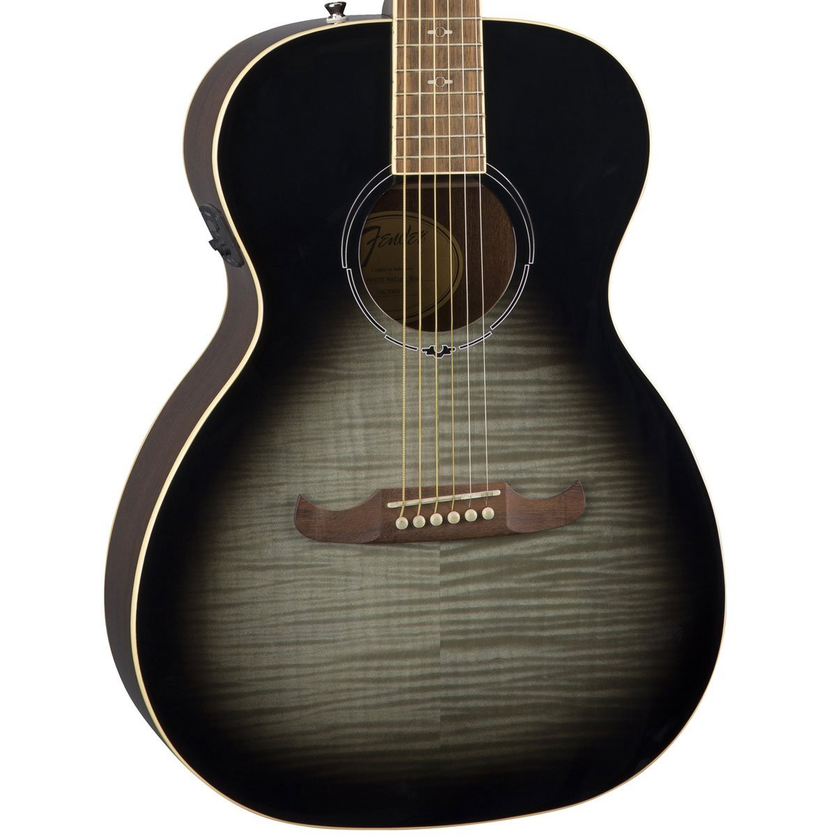Fender FA-235E Concert Body Style Rosewood Acoustic Guitar