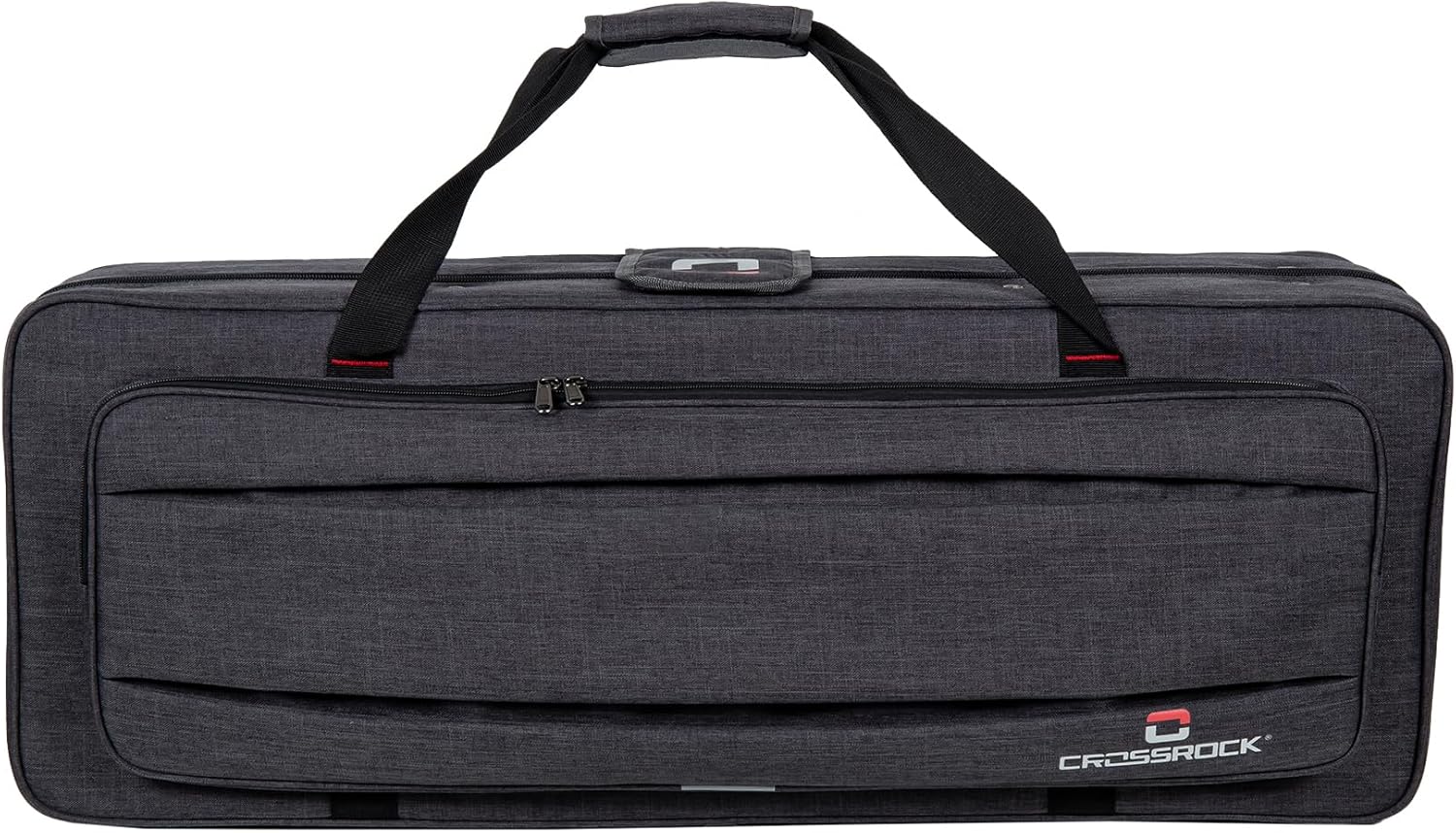 Crossrock Lightweight Foam Case for Bb Tenor Saxophone | Oxford Exterior, Plush Interior, Backpack Straps – Dark Grey (CRP200TSDG-R)