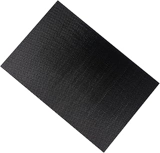 ULTECHNOVO Carbon Fiber Thick Plate 3K Carbon Fiber Board 1pc Carbon Fiber Practical Durable Thick Portable Sheet Board Plate Quadcopter Carbon Fiber Thick Panel