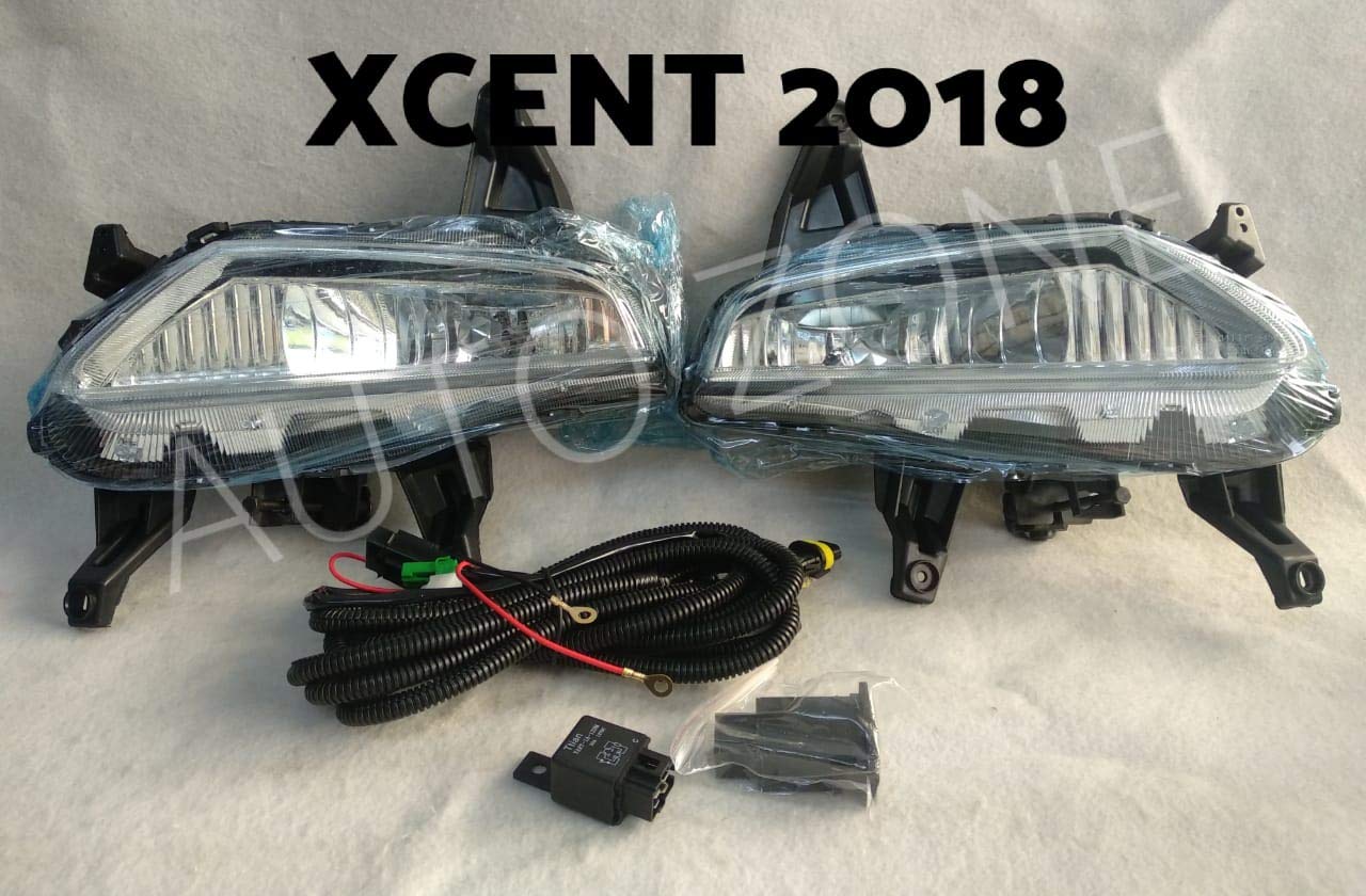 G.A Hyundai XCENT 2018 Model Fog Light with Wiring Amazon.in Car