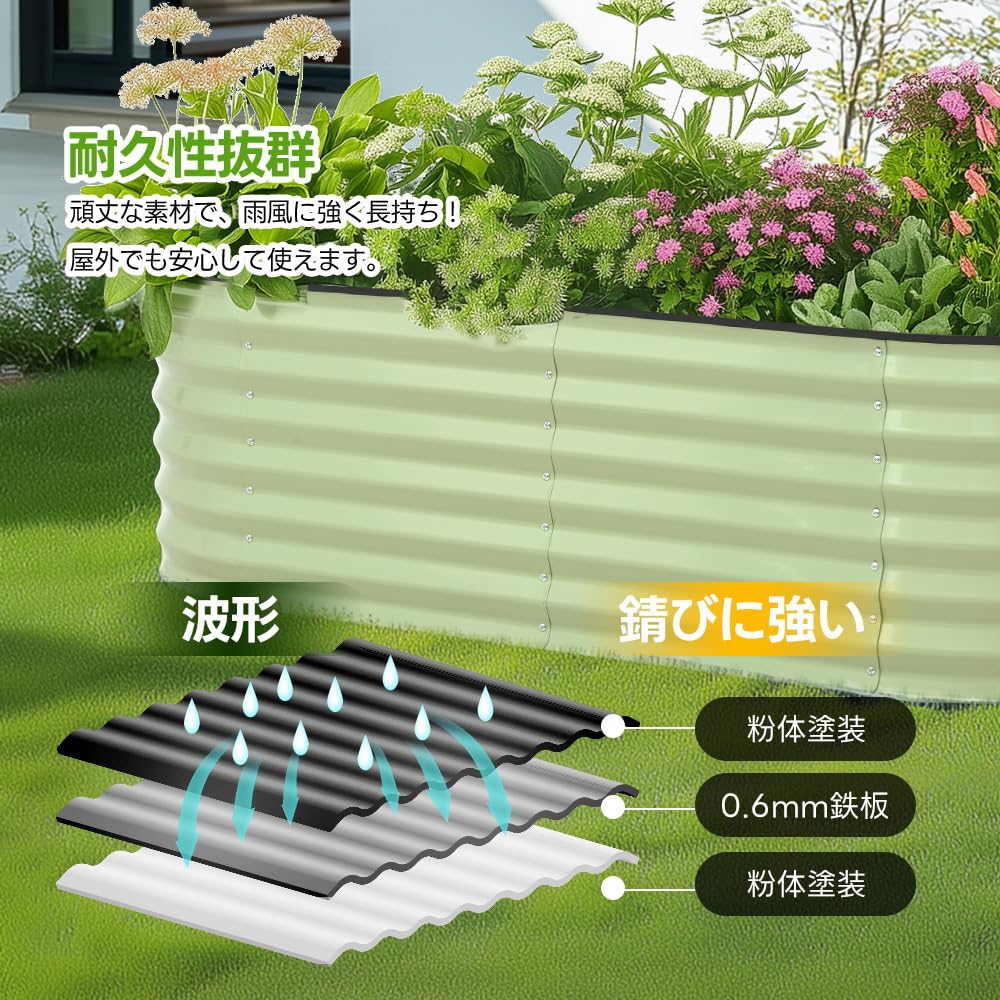 Amazon.co.jp: STPZHXC レイズドベッド ガーデンベッド 腐らない 庭