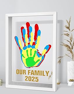 Family Handprint Kit, Baby Hand Print Kit, DIY Handmade Craft Keepsake F...