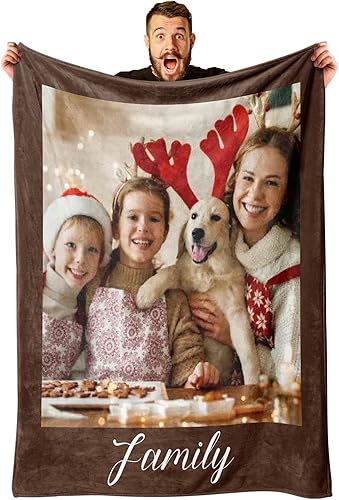 ZALHIN Manta personalizada con foto Manta de imagen personalizada para pareja, novia, novio Manta personalizada con imagen para Navidad, DĂa de ZALHIN Manta personalizada con foto Manta de imagen personalizada para pareja, novia, novio Manta personalizada con imagen para Navidad, DĂa de