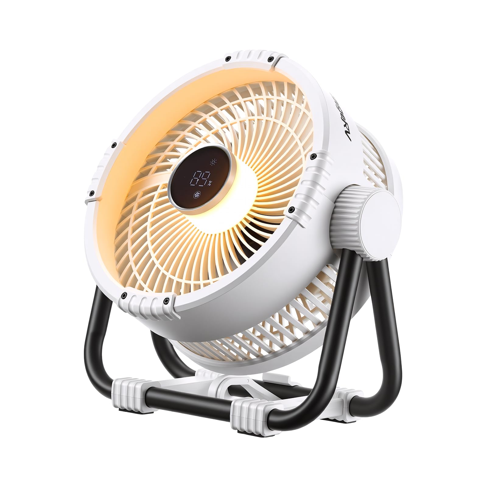 BougeRV Portable Fan Rechargeable, 20000mAh Battery Powered Fans, White