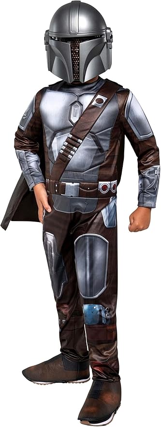 Disfraz Oficial The Mandalorian Star Wars para Jóvenes (Talla S) miniatura 8