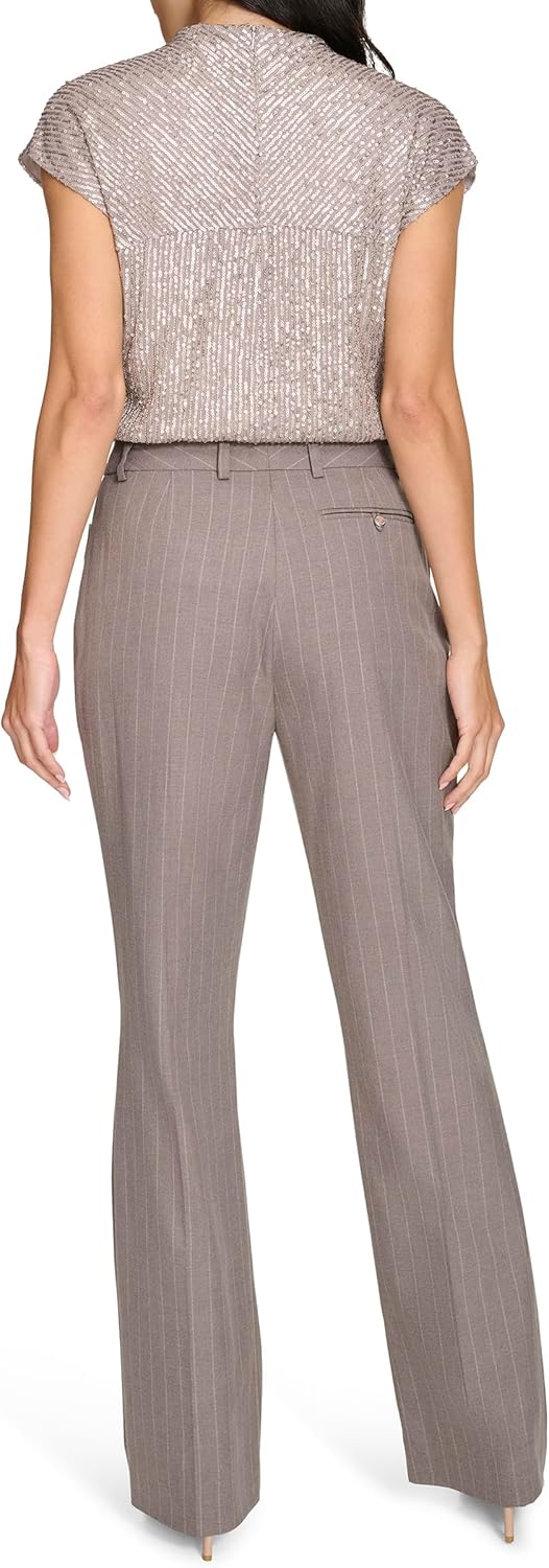 Calvin Klein Womens Open Front Suit Blazer - Image 5