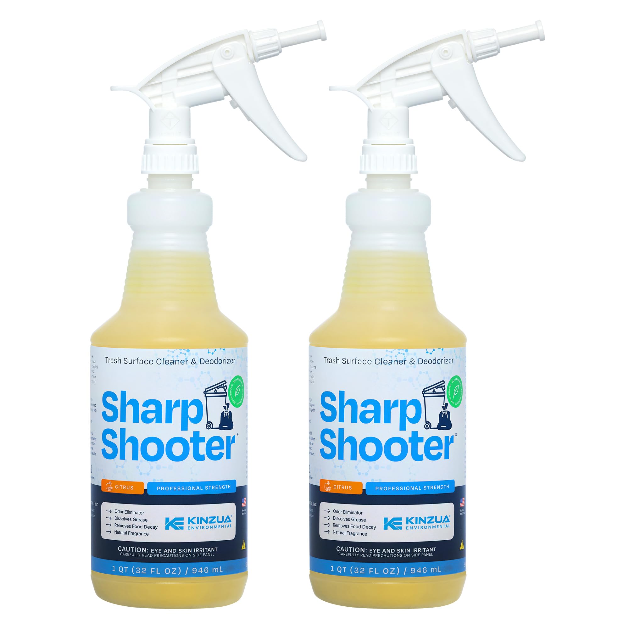 Sharpshooter Heavy-Duty Trash Can Odor Eliminator 2-Pack