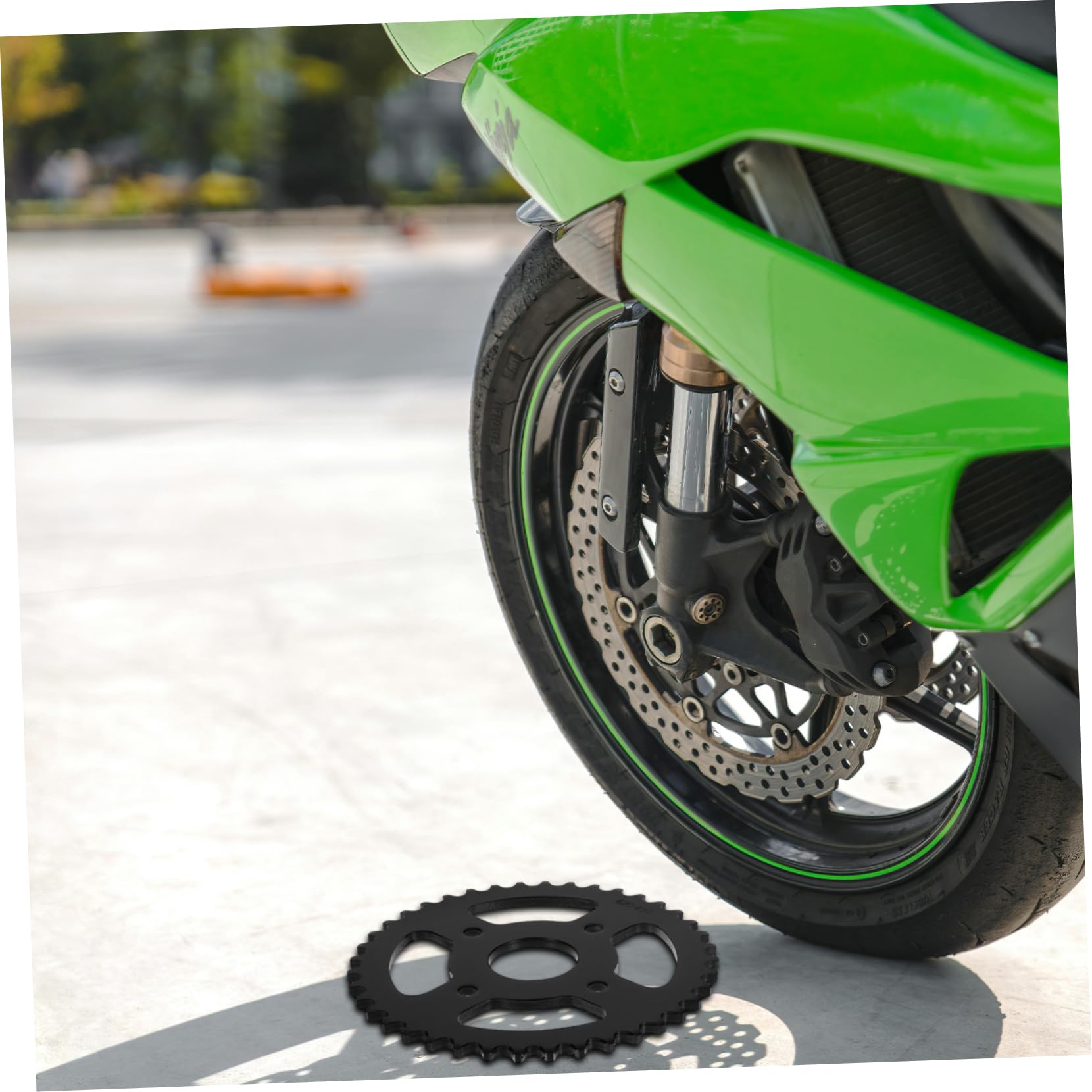 Piñón de Cadena 420 40t de Acero para Motocicleta
