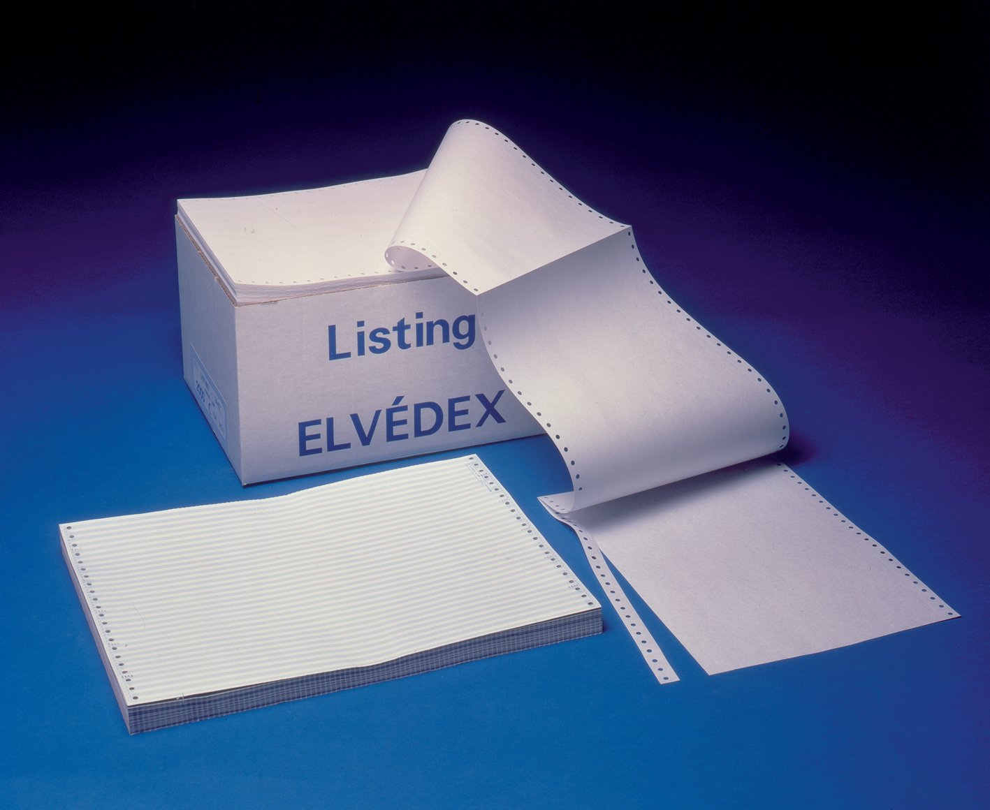 ELVE Listing 240 x 11" - 70grs - 1 feuillet - velin blanc - carton de 2000 plis
