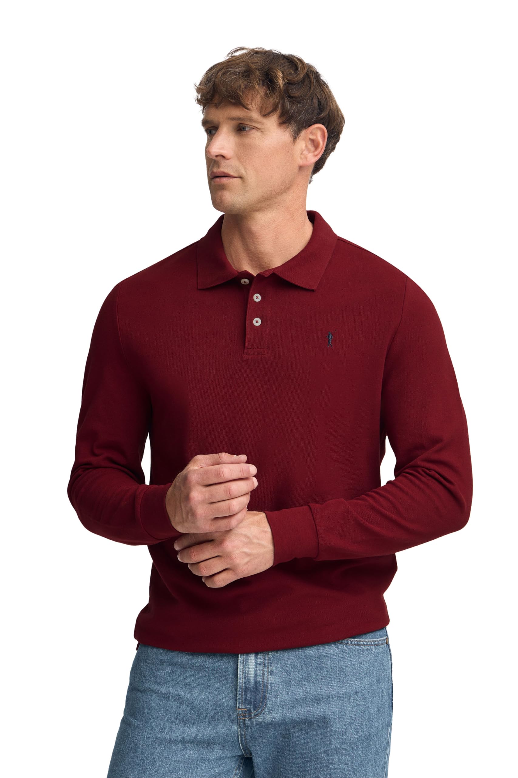 Polo Club Herren Poloshirt Kurzarm Regular Fit Baumwolle Männer Polohemd Longsleeve