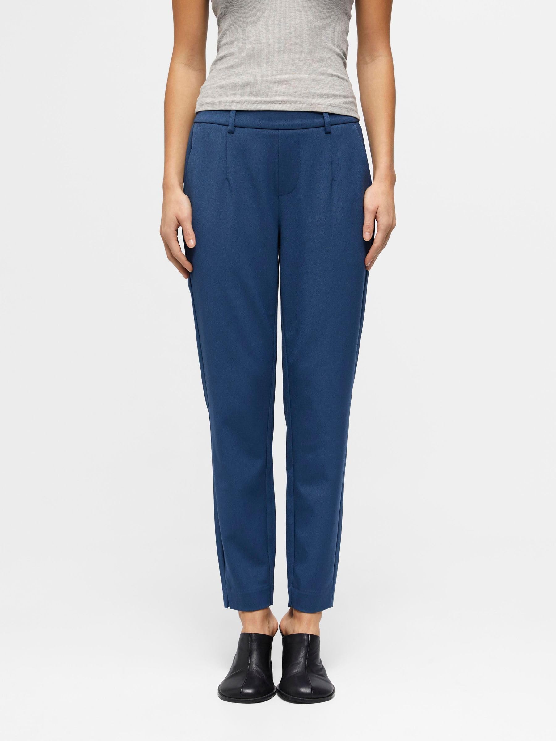 Object Objlisa Slim Pant Noos - spodnie materiałowe Kobiety