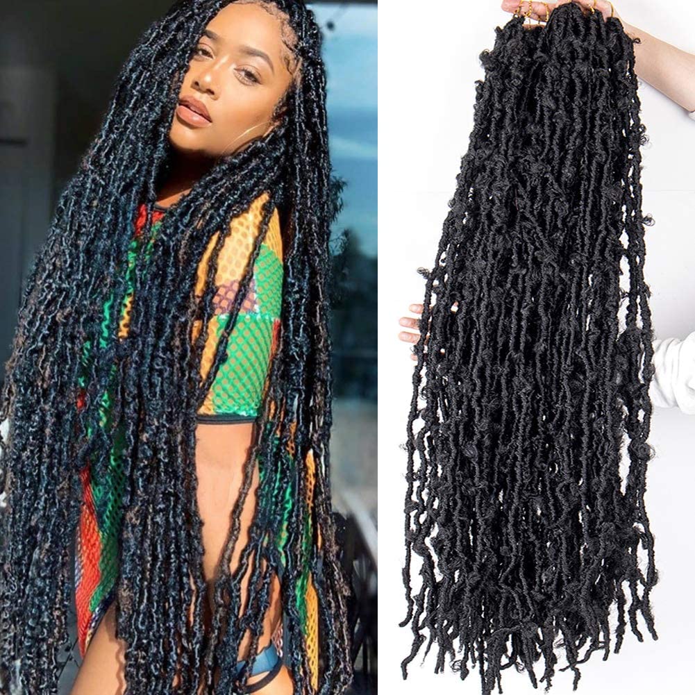 Buy 36 Inch Butterfly Locs Crochet Hair 3 Packs Long Faux Locs Crochet