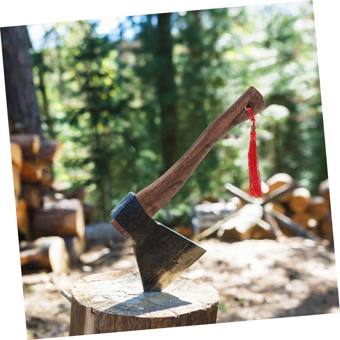 DOITOOL 4piezas Mango De Madera Para De Mango De De Madera De Herramienta De Camping y Jardinería Diseño Ergonómico y Superficie Cómodo