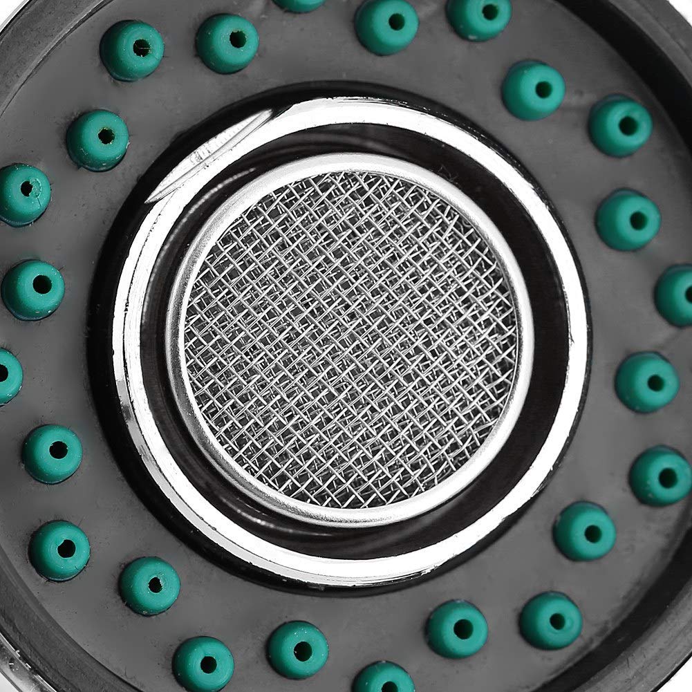 Głowica prysznicowa Yosoo ręczny uniwersalny atomizer wysokociśnieniowy ze stali nierdzewnej