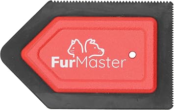 JJ KENT FurMaster - مزيل شعر الحيوانات الأليفة للأثاث - مزيل فرو الكلاب والقطط - أداة إزالة الشعر المثالية للأثاث والمركبات