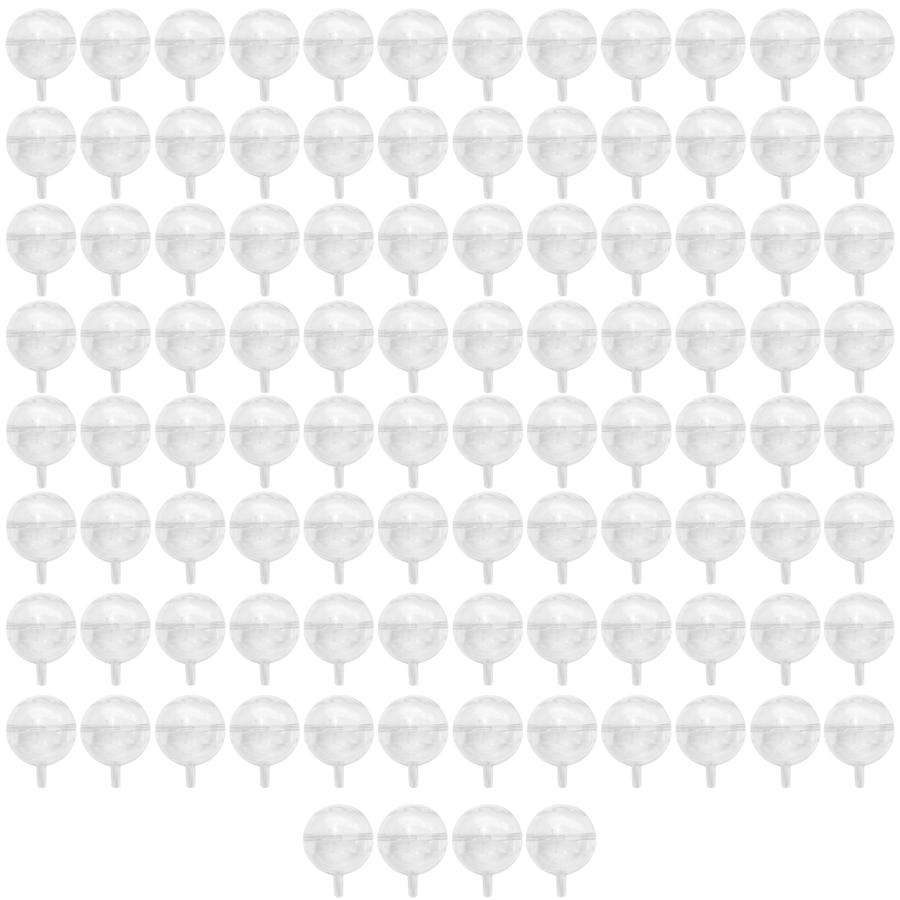 Porte-boules de chocolat en acrylique transparent | Lot de 100 boîtes de 5x4 cm pour bouquets