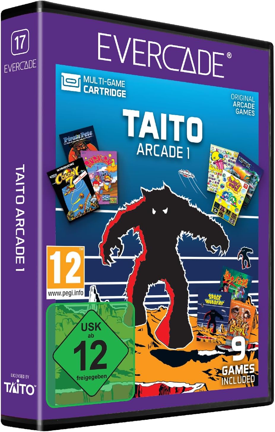 Blaze Evercade Colección de Arcade Taito 1 Cartucho