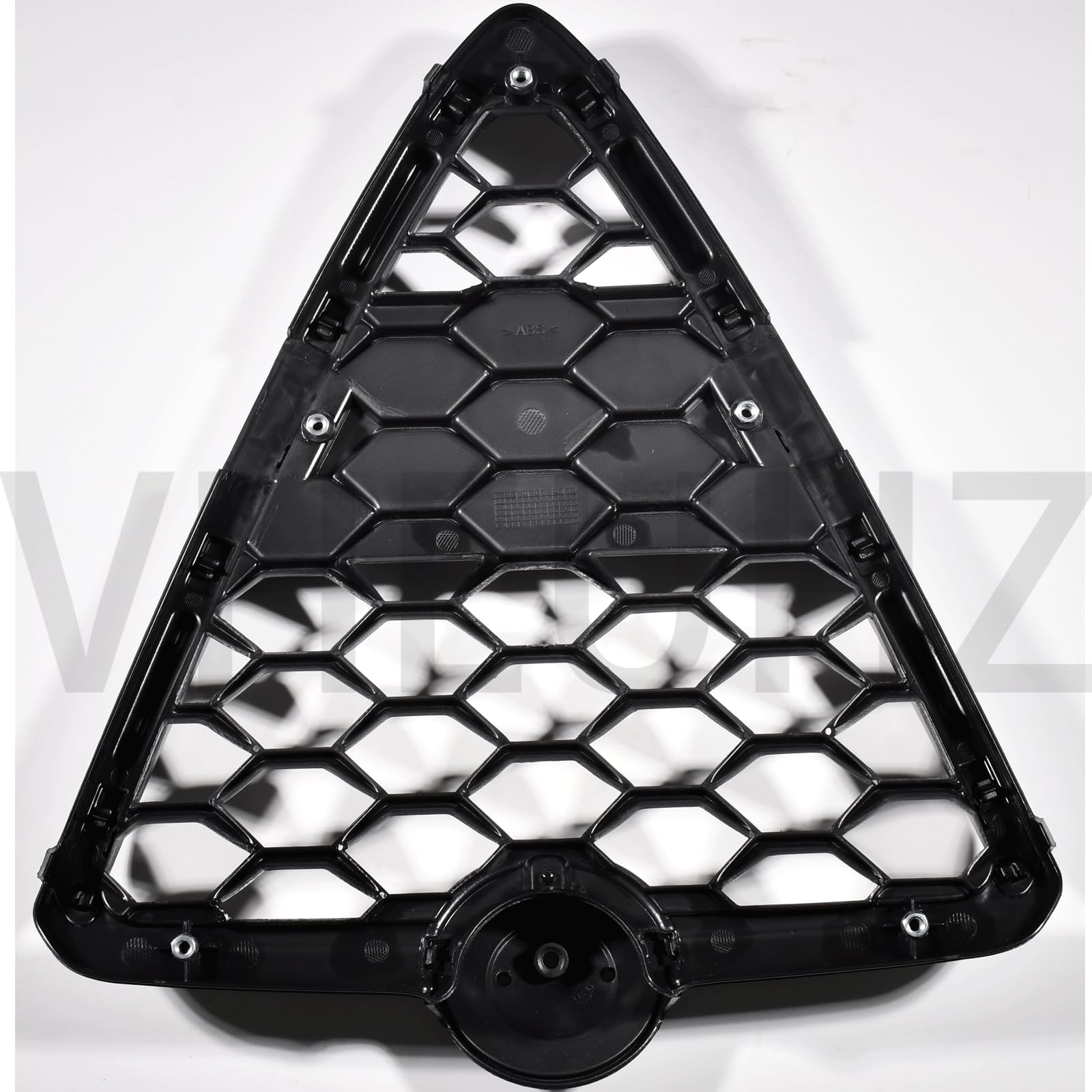 Griglia del radiatore 156112051 Compatibile con Alfa Giulietta dal 2016 Griglia centrale Compatibile con Alfa Romeo Nido D'ape Nero Brunito Sportivo (Nero)