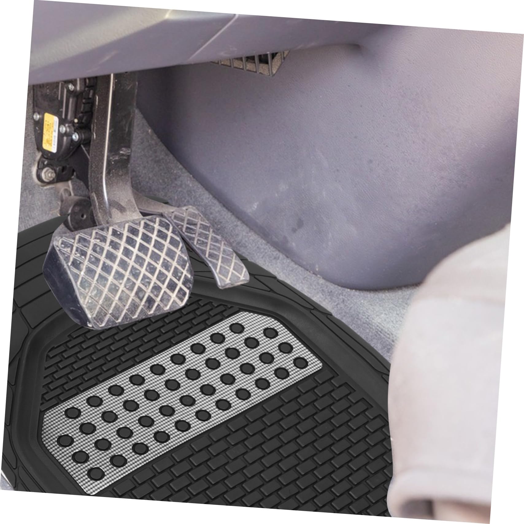 Tapis de Sol pour Voiture SUV Tapis de Sol Côté Conducteur Protection et Facile Entretien