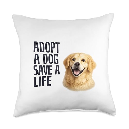 Golden Retriever Adopt a Dog Save a Life Rescue Mom