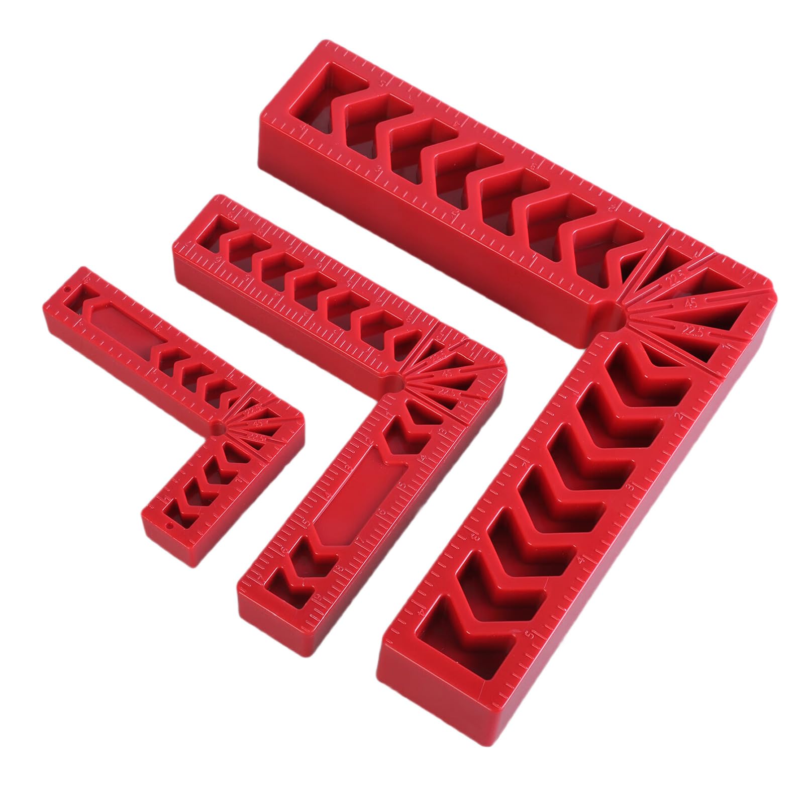 3Pcs Fixing Clamp for Cabinets Picture Frame Right Angles Clamps 3in 4in 6in Corner Clamping Woodworking Tool Corner Clamp