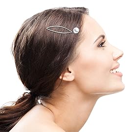 10 Pieces Metal Hair Clips Geometric Barrettes for Women Girls Hair Styling Pins Minimalist Decorative Wedding Dainty Accessories Headwear (Silver)