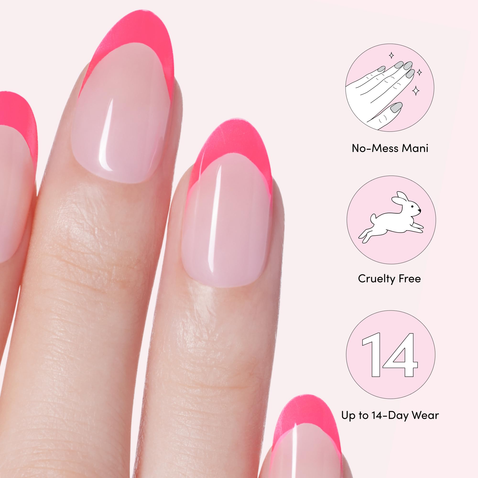 Amazon.com: Dashing Diva Magic Press Nail Set - Big Ego - Long