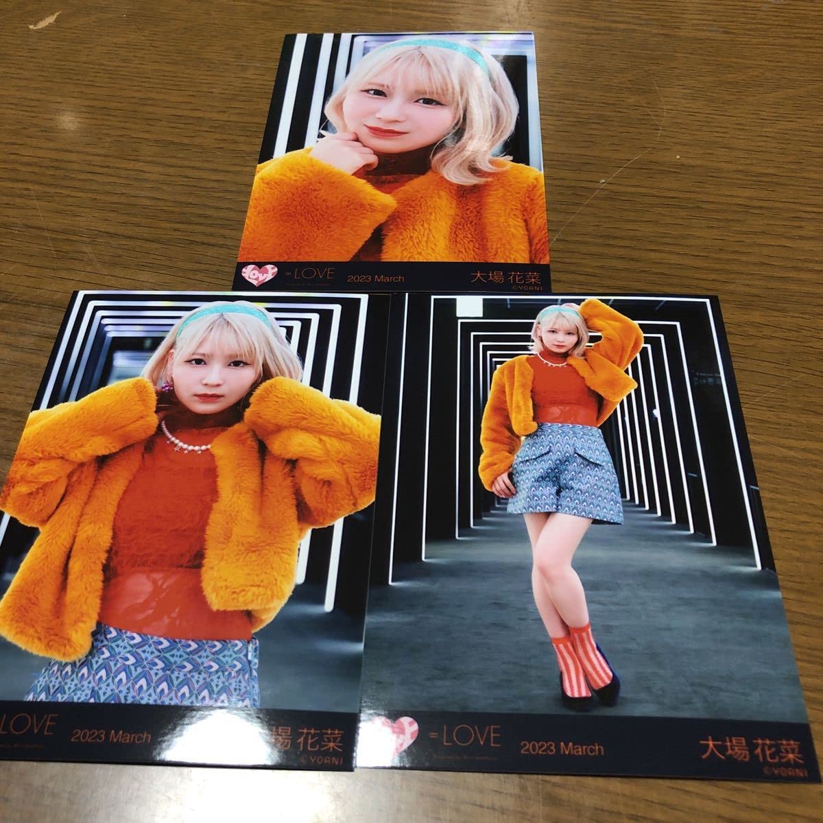 Amazon.co.jp: ＝LOVE イコラブ 13thcw Junkies 生写真 3種コンプ 大場