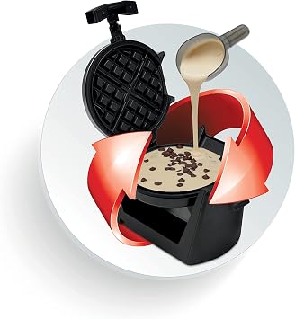 Cuisinart WAF-V400C Convertible Non-Stick Belgian Waffle Maker, Vertical & Horizontal Cooking, 5-Settings, large