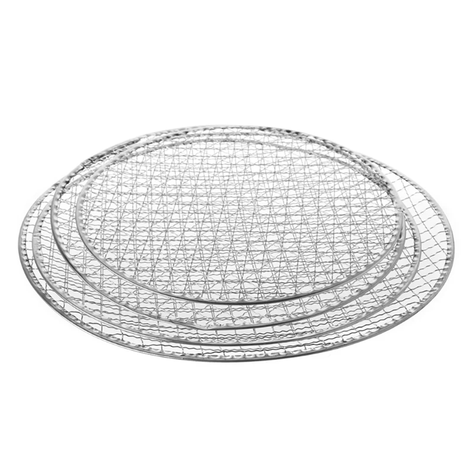 Artykuły do ​​pieczenia, Ruszty Ruszty Grillowe Koszyki Siatki Siatka Mięso Ryby Warzywa Narzędzie do grillowania na kempingu Akcesoria na imprezę(30cm)